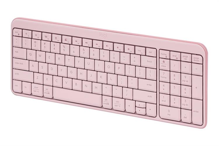 Bộ Bàn Phím Chuột Bluetooth Logitech MK250 Màu Hồng