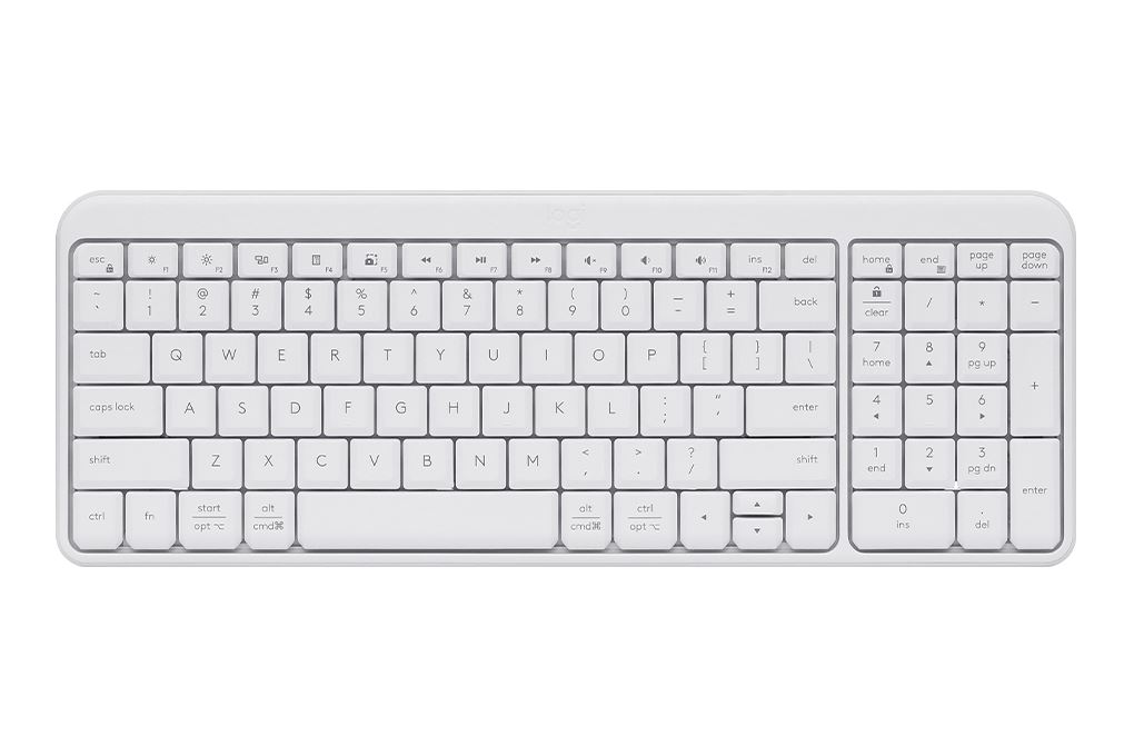 Bộ Bàn Phím Chuột Bluetooth Logitech MK250 Màu Trắng