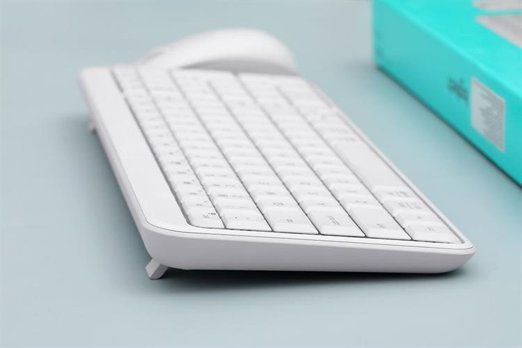 Bộ Bàn Phím Chuột Bluetooth Logitech MK250 Màu Trắng