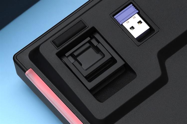 Bàn Phím Cơ Bluetooth Akko 5075B Plus Black & Gold Màu Đen