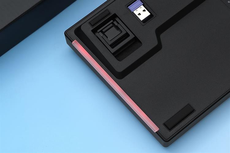 Bàn Phím Cơ Bluetooth Akko 5075B Plus Black & Gold Màu Đen