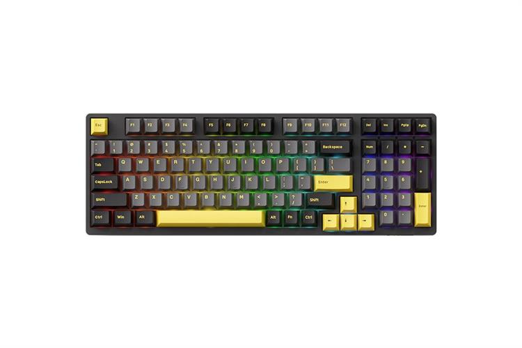 Bàn Phím Cơ Bluetooth Akko 3098B Plus Black & Gold Fairy Silent switch
