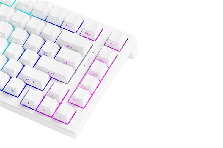 Bàn Phím Cơ Có Dây Akko TAC75 Astrolink Magnetic Switch Màu Trắng