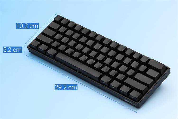 Bàn Phím Cơ Có Dây Akko FUN60 Pro SP Black Akko Glare Magnetic Switches 5943 Màu Đen