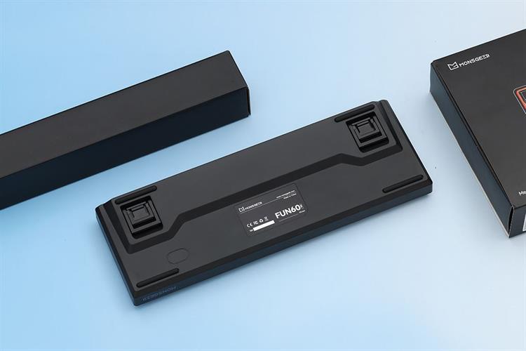 Bàn Phím Cơ Có Dây Akko FUN60 Pro SP Black Akko Glare Magnetic Switches 5943 Màu Đen