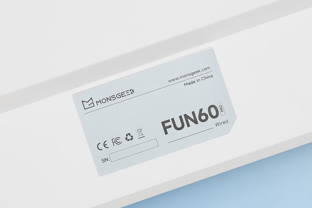 Bàn Phím Cơ Có Dây Akko FUN60 Pro SP White Akko Glare Magnetic Switches 5936 Màu Trắng