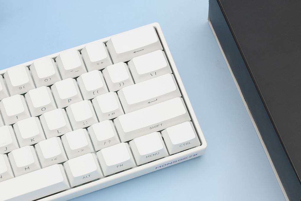 Bàn Phím Cơ Có Dây Akko FUN60 Pro SP White Akko Glare Magnetic Switches 5936 Màu Trắng