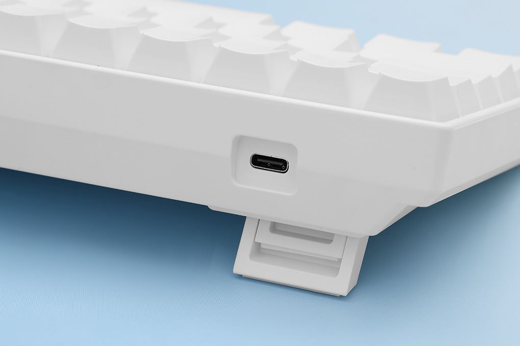 Bàn Phím Cơ Có Dây Akko FUN60 Pro SP White Akko Glare Magnetic Switches 5936 Màu Trắng