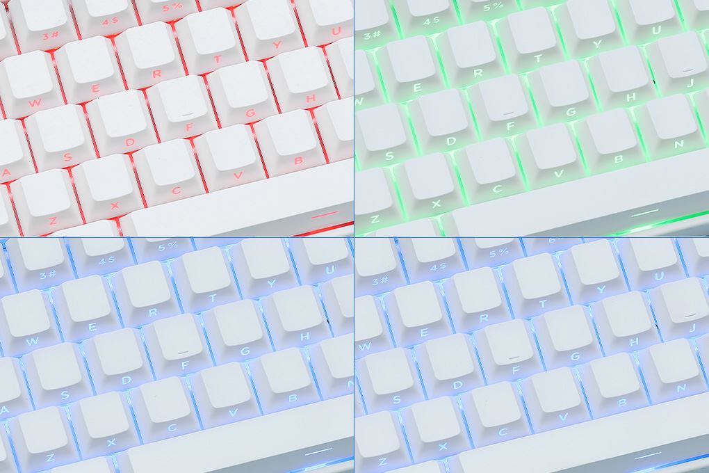 Bàn Phím Cơ Bluetooth Akko FUN60 Max SP Glare Magnetic Switches Màu Trắng