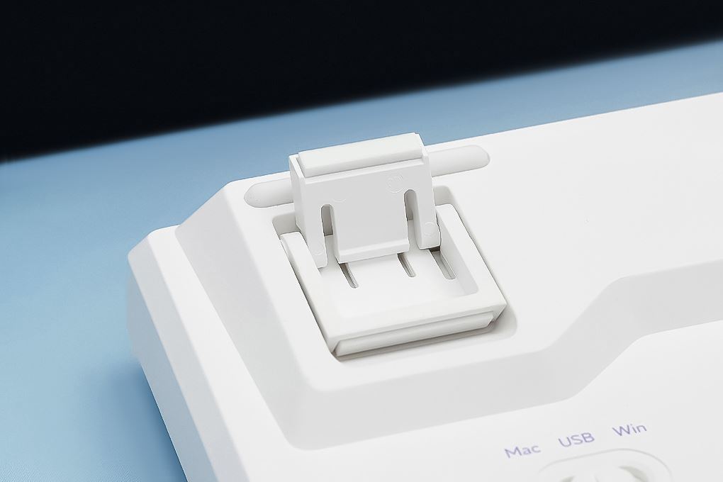 Bàn Phím Cơ Bluetooth Akko FUN60 Max SP Glare Magnetic Switches Màu Trắng