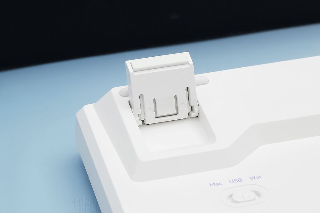 Bàn Phím Cơ Bluetooth Akko FUN60 Max SP Glare Magnetic Switches Màu Trắng