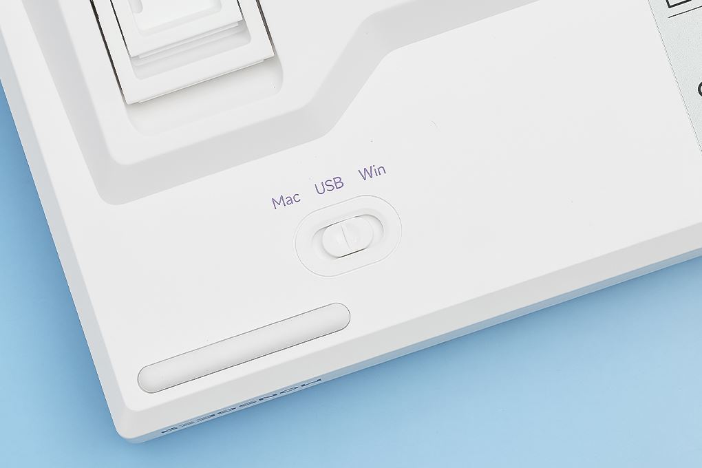 Bàn Phím Cơ Bluetooth Akko FUN60 Max SP Glare Magnetic Switches Màu Trắng