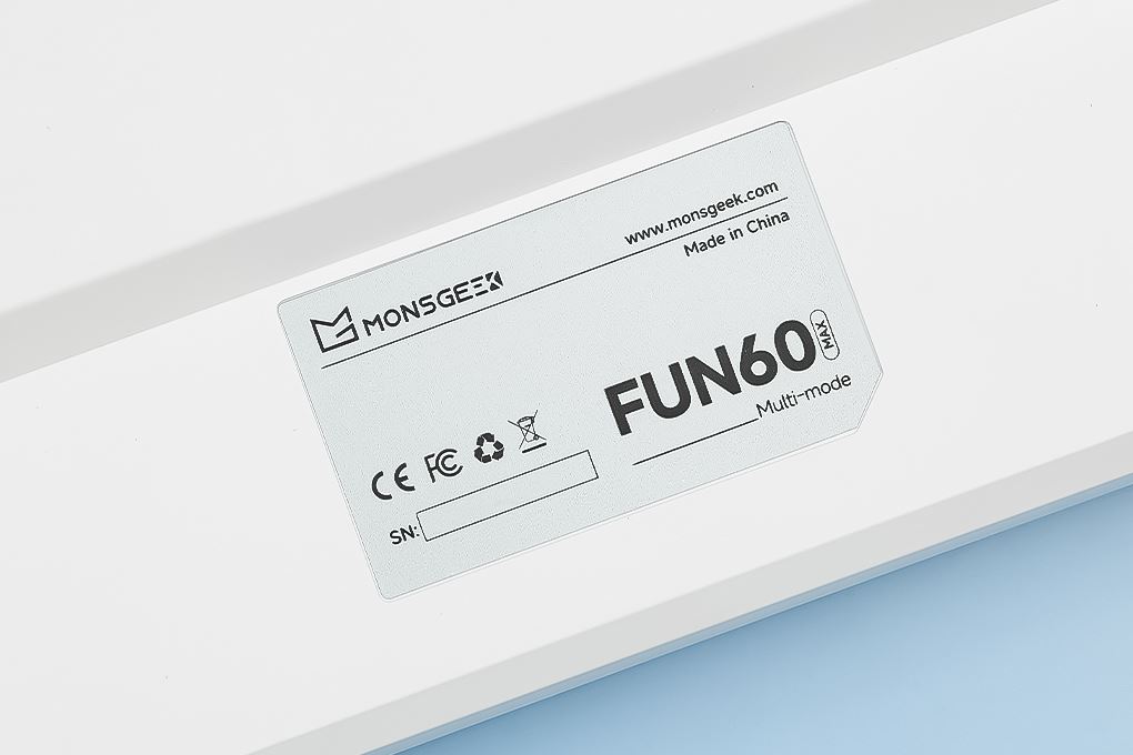 Bàn Phím Cơ Bluetooth Akko FUN60 Max SP Glare Magnetic Switches Màu Trắng