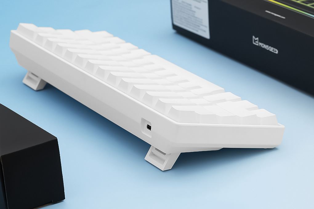 Bàn Phím Cơ Bluetooth Akko FUN60 Max SP Glare Magnetic Switches Màu Trắng
