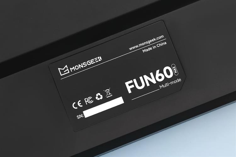 Bàn Phím Cơ Bluetooth Akko FUN60 Max SP Glare Magnetic Switches Màu Đen