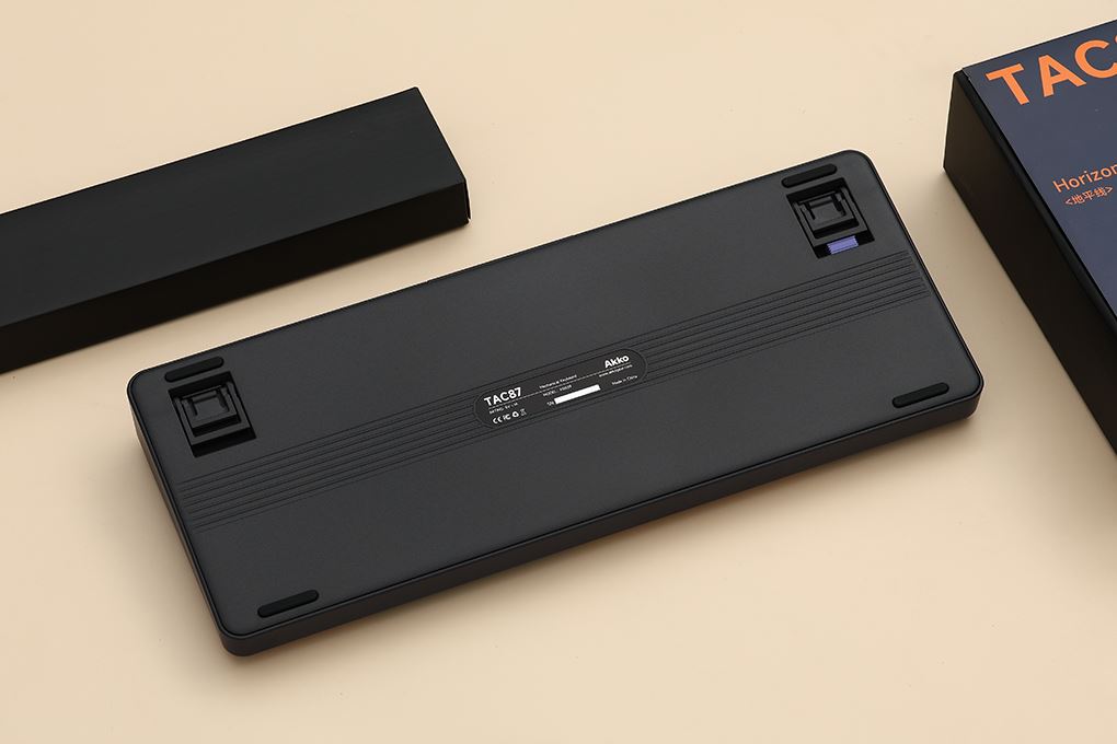 Bàn Phím Cơ Bluetooth Akko TAC87 Horizon Mirror Màu Xanh Dương