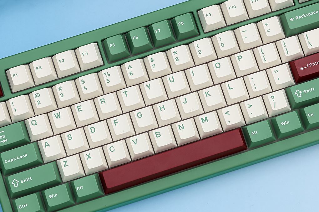 Bàn Phím Cơ Bluetooth Akko TAC87 Matcha Red Bean Stellar Rose - 9