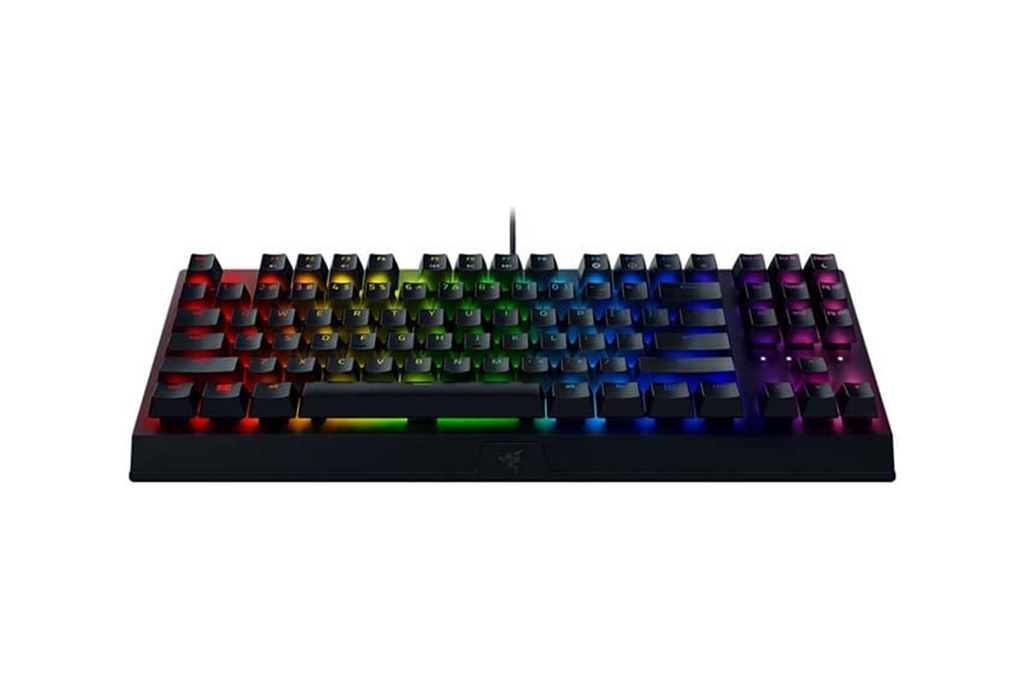 Bàn Phím Cơ Có Dây Gaming Razer BlackWidow V3 Tenkeyless Green Switch Màu Đen