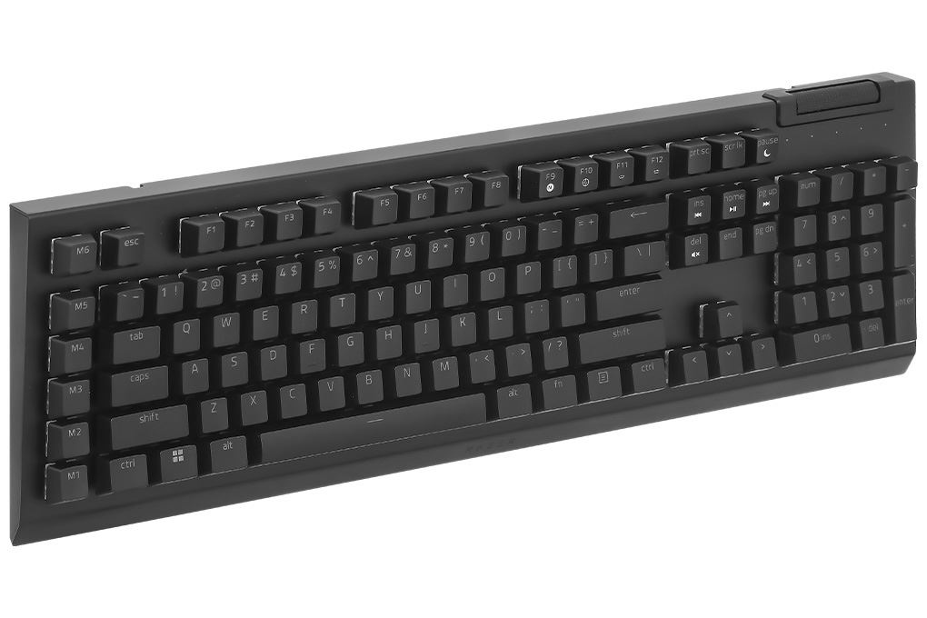 Bàn Phím Cơ Có Dây Gaming Razer BlackWidow V4 X Green Switch Màu Đen