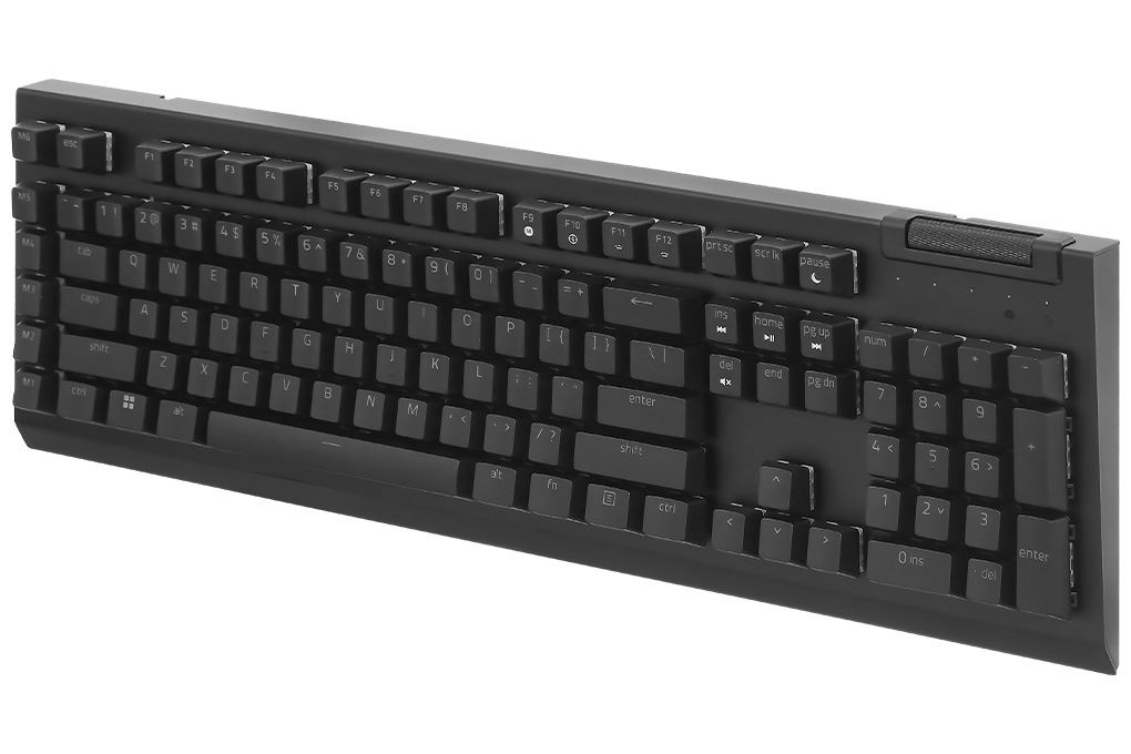 Bàn Phím Cơ Có Dây Gaming Razer BlackWidow V4 X Green Switch Màu Đen