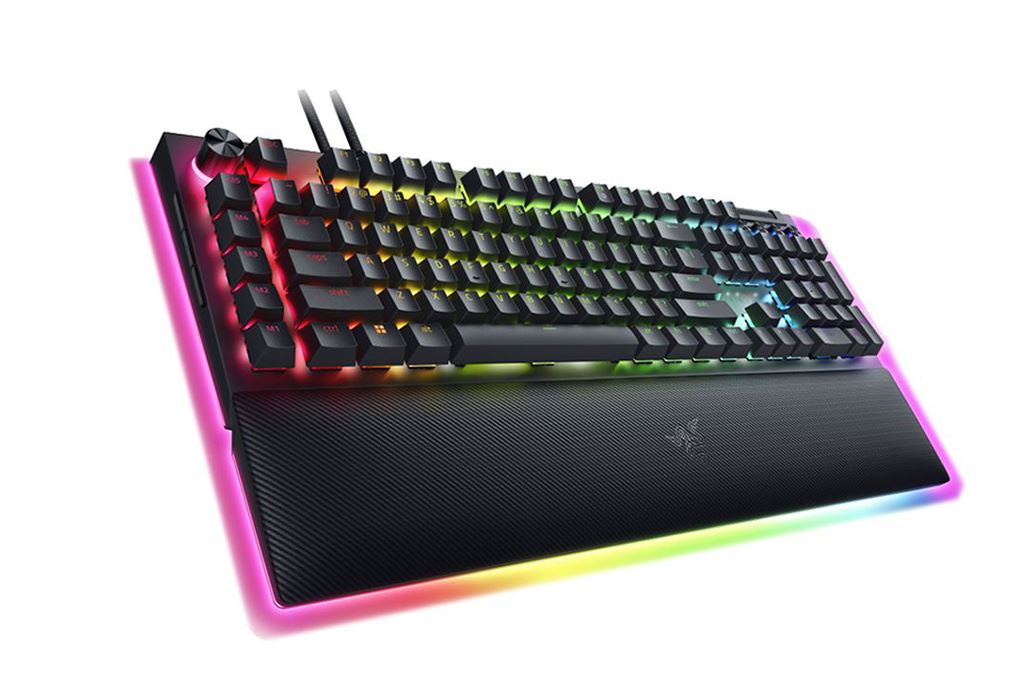 Bàn Phím Cơ Có Dây Gaming Razer BlackWidow V4 Pro Green Switch Màu Đen