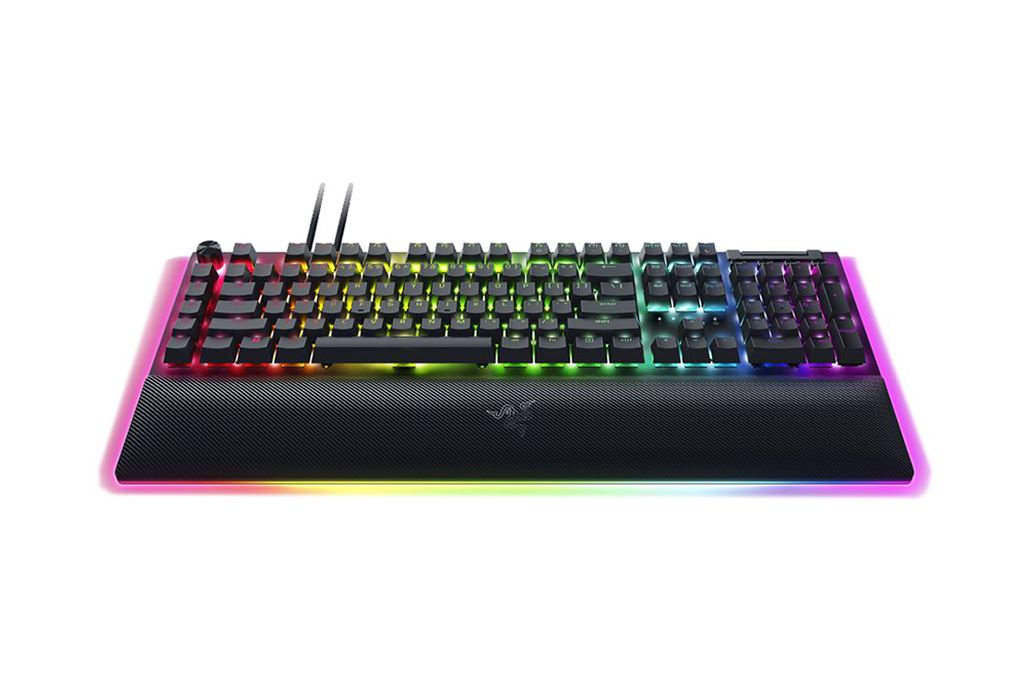 Bàn Phím Cơ Có Dây Gaming Razer BlackWidow V4 Pro Green Switch Màu Đen
