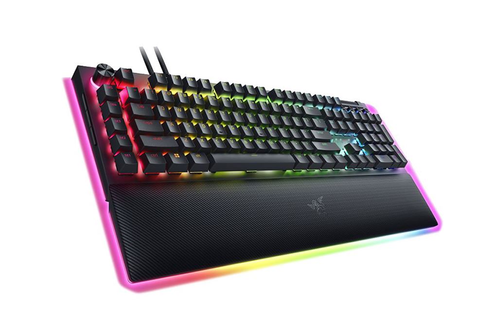Bàn Phím Cơ Có Dây Gaming Razer BlackWidow V4 Pro Yellow Switch Màu Đen