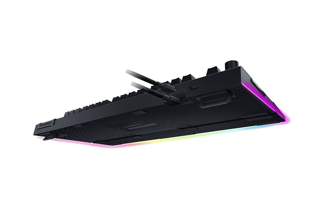 Bàn Phím Cơ Có Dây Gaming Razer BlackWidow V4 Pro Yellow Switch Màu Đen