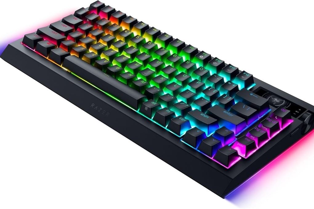 Bàn Phím Cơ Bluetooth Razer BlackWidow V4 Pro 75% Màu Đen