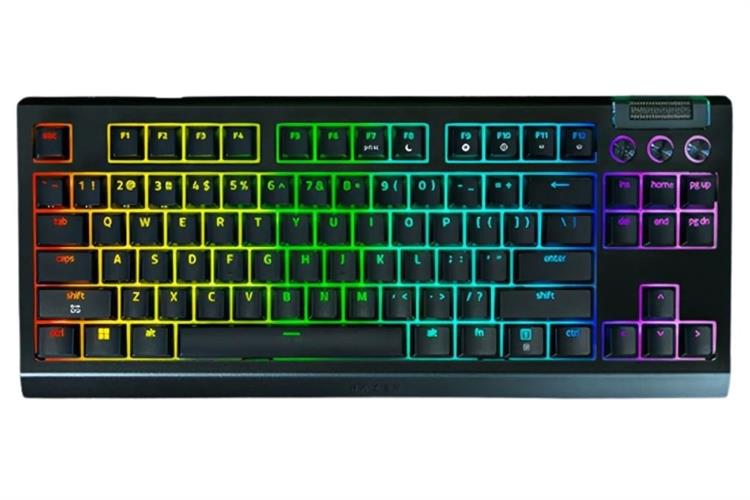 Bàn Phím Cơ Bluetooth Razer BlackWidow V4 Tenkeyless HyperSpeed Orange Tactile Switch