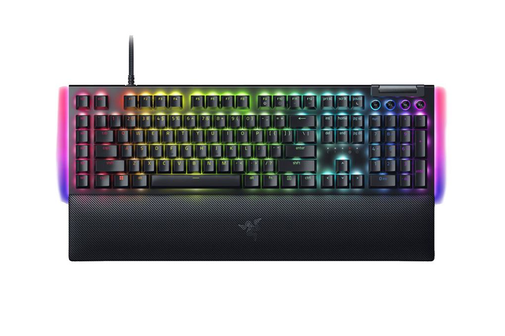 Bàn Phím Cơ Có Dây Gaming Razer BlackWidow V4 Green Switch Màu Đen