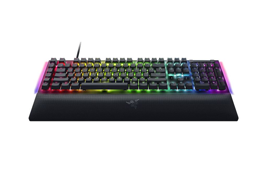 Bàn Phím Cơ Có Dây Gaming Razer BlackWidow V4 Yellow Switch Màu Đen