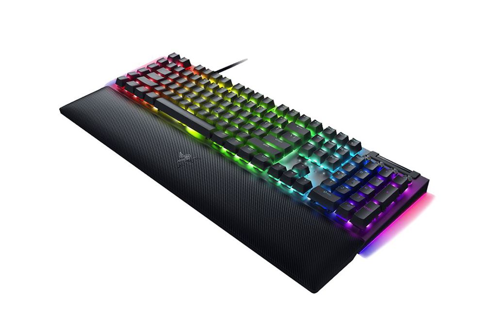 Bàn Phím Cơ Có Dây Gaming Razer BlackWidow V4 Yellow Switch Màu Đen