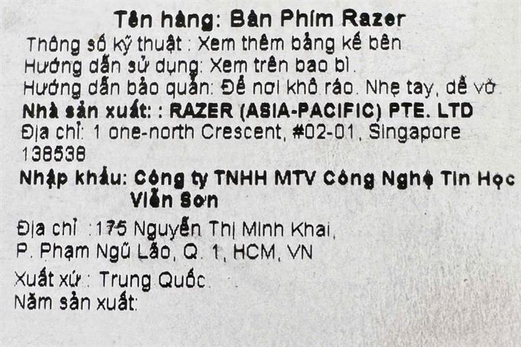 Bàn Phím Cơ Có Dây Gaming Razer Huntsman V3 Pro Màu Đen