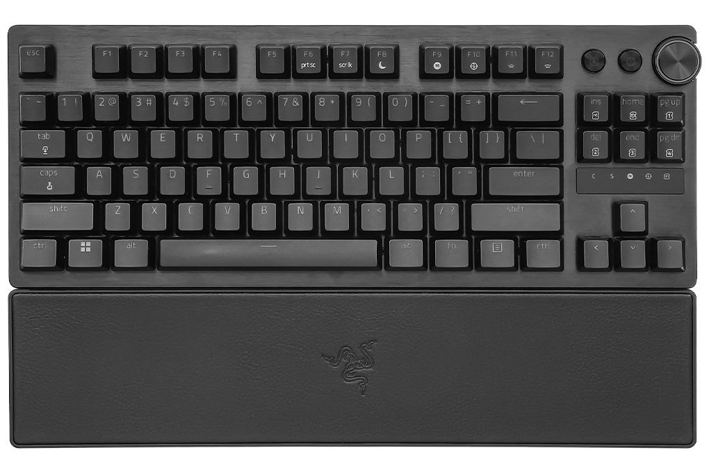 Bàn Phím Cơ Có Dây Gaming Razer Huntsman V3 Pro Tenkeyless Màu Đen