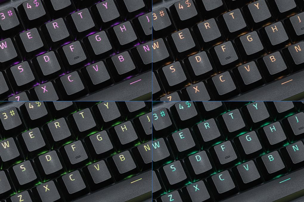 Bàn Phím Cơ Có Dây Gaming Razer Huntsman V3 Pro Tenkeyless Màu Đen