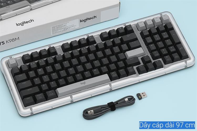 Bàn Phím Cơ Bluetooth Logitech Alto Keys K98M Màu Đen