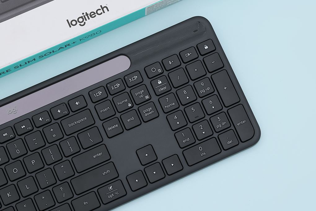 Bàn Phím Bluetooth Logitech Slim Solar K980 - 9