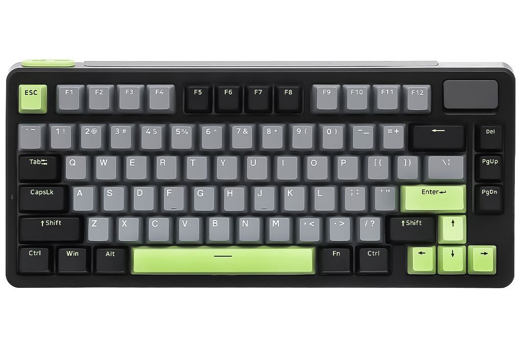 Bàn Phím Cơ Bluetooth Rapoo V700DIY 75 Màu Đen - Xám