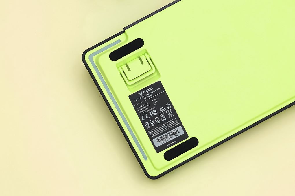 Bàn Phím Cơ Bluetooth Rapoo V700DIY 75 Màu Đen - Xám