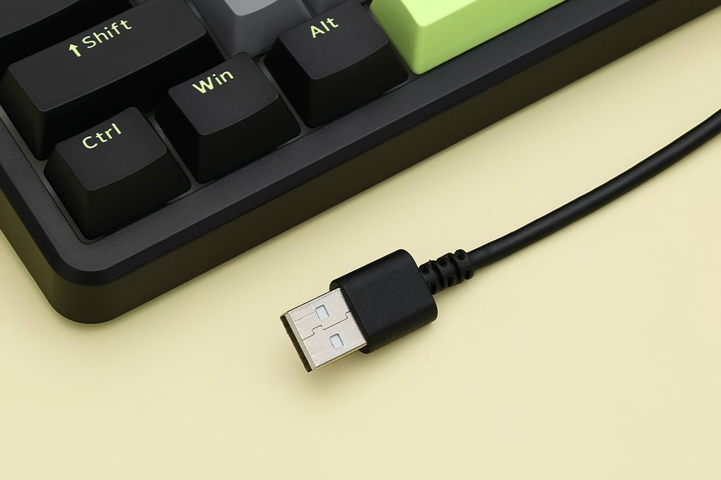 Bàn Phím Cơ Bluetooth Rapoo V700DIY 75 Màu Đen - Xám