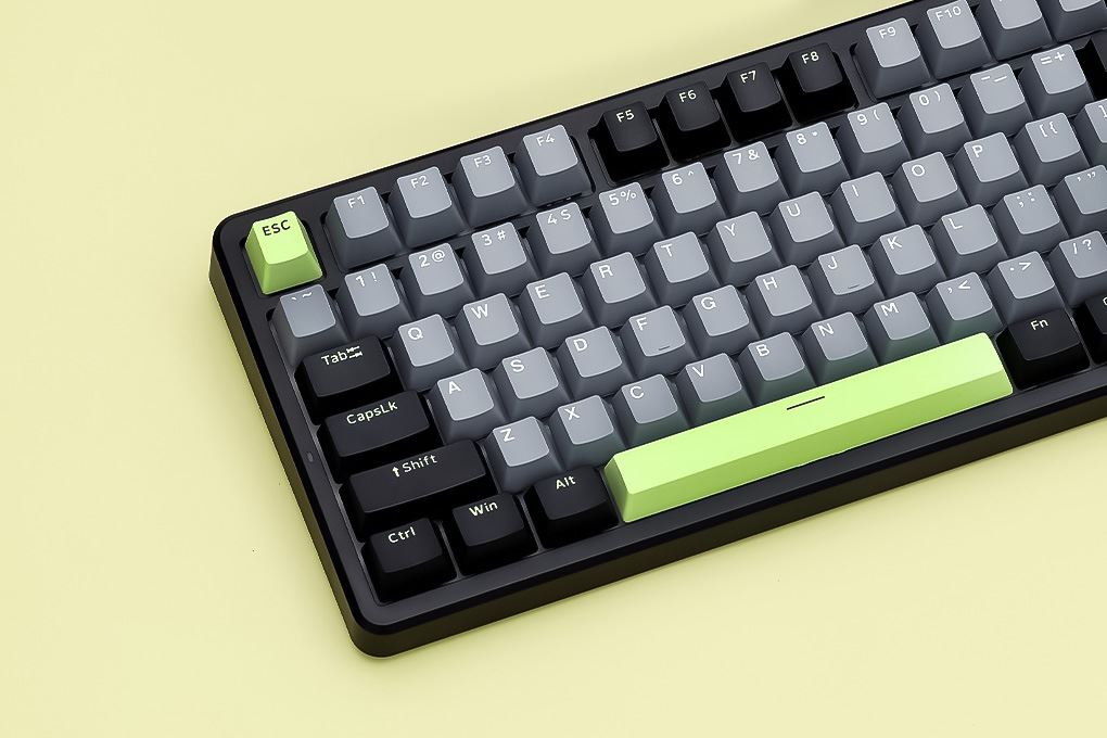 Bàn Phím Cơ Bluetooth Rapoo V700DIY 75 Màu Đen - Xám