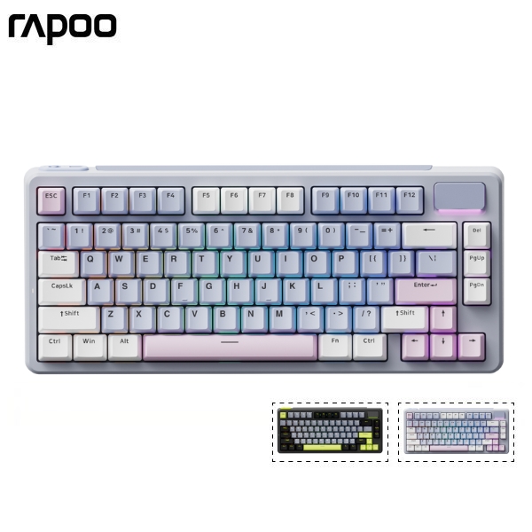 Bàn Phím Cơ Bluetooth Rapoo V700DIY 75