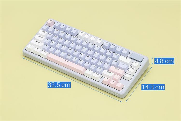 Bàn Phím Cơ Bluetooth Rapoo V700DIY 75 Màu Màu kết hợp