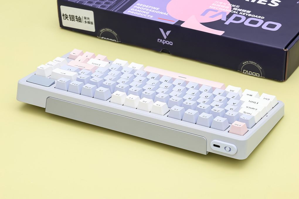 Bàn Phím Cơ Bluetooth Rapoo V700DIY 75 Màu Màu kết hợp