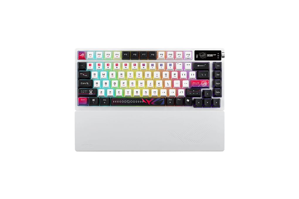 Bàn Phím Cơ Bluetooth Asus ROG AZOTH X M704 Snow Màu Trắng