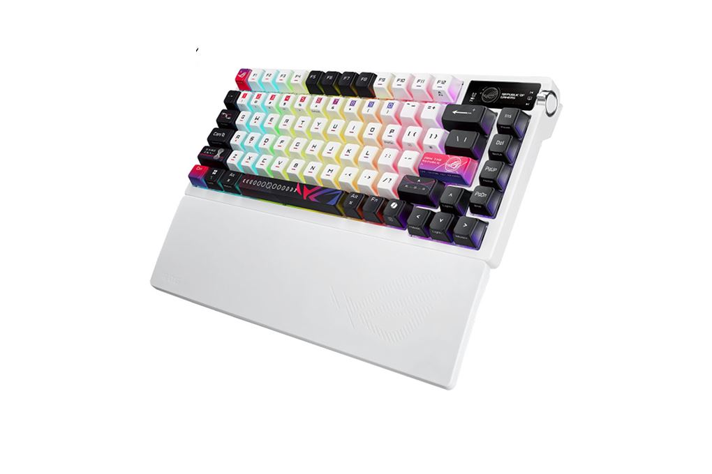 Bàn Phím Cơ Bluetooth Asus ROG AZOTH X M704 Storm Màu Trắng