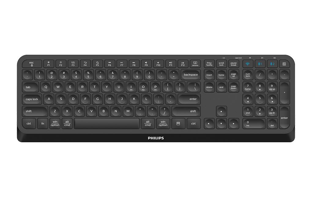 Bàn Phím Bluetooth Philips SPK6407 Màu Đen