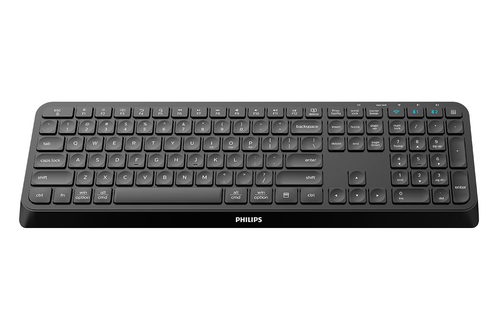 Bàn Phím Bluetooth Philips SPK6407 Màu Đen