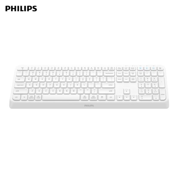 Bàn Phím Bluetooth Philips SPK6407 Màu Trắng